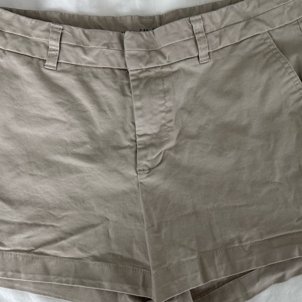 GAP Tan Flat Front Shorts
